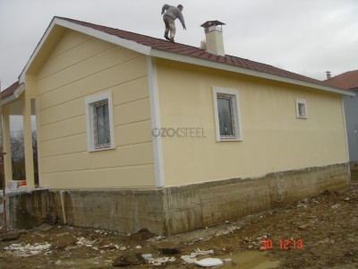 Betül Hafif Çelik Villa -Düzce-90 m² 