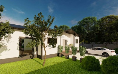 Meşe Hafif Çelik Villa-130 m²