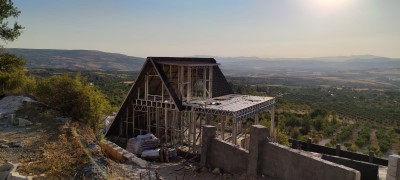 Oğuz Üçgen Hafif Çelik Villa - Gaziantep-87 m² 