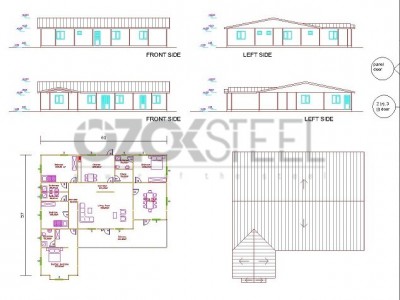 Pakistan Bakanlık Binaları -380 m² (40 Adet) 