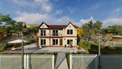 Pınar Hafif Çelik Villa -240 m²