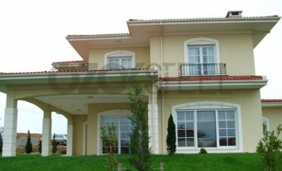 Sarı Hafif Çelik Villa -Ankara -245 m² 