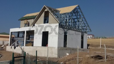Yuvaköy Çelik Ev Montaj Aşaması