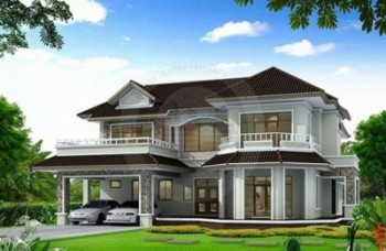 Balkon Hafif Çelik Villa-254 m² 
